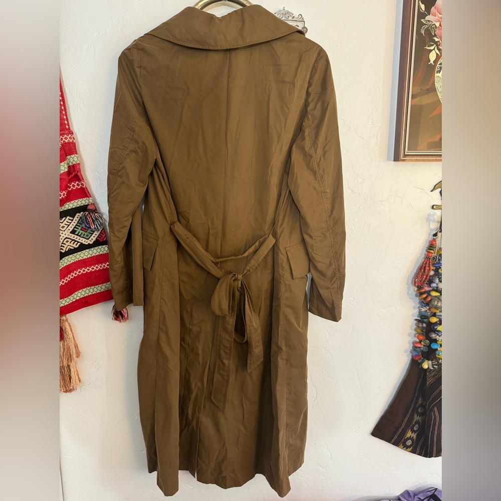 ZARA TRENCH COAT SMALL EUC - Picture 6 of 7